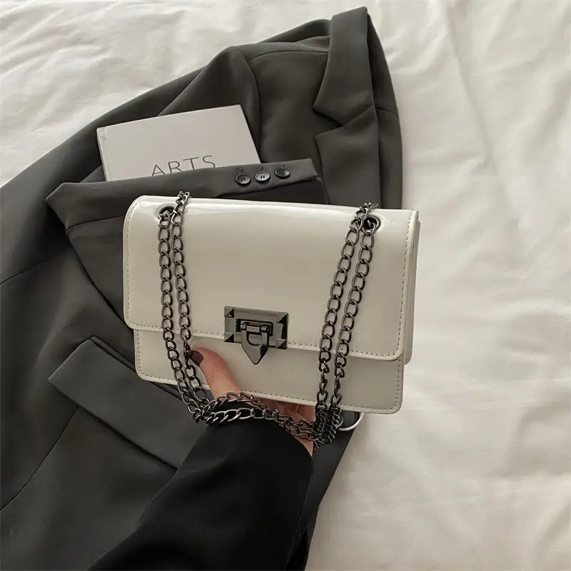 Orange Square Crossbody Bag for Women 2025 - Image 4