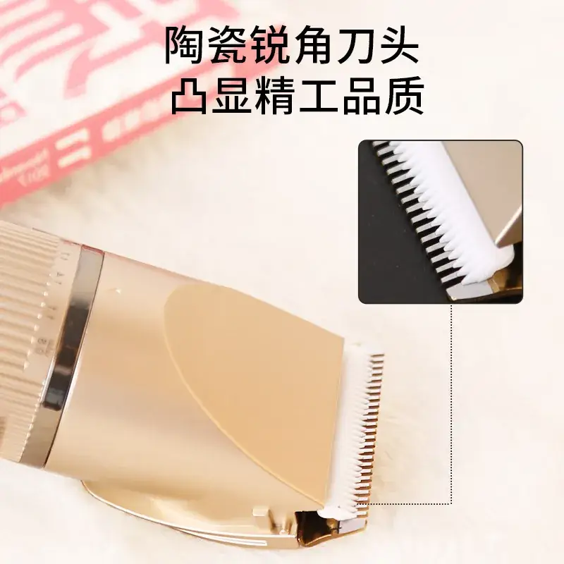 Professional Electric Hair Clipper with 6 Attachments - Image 5