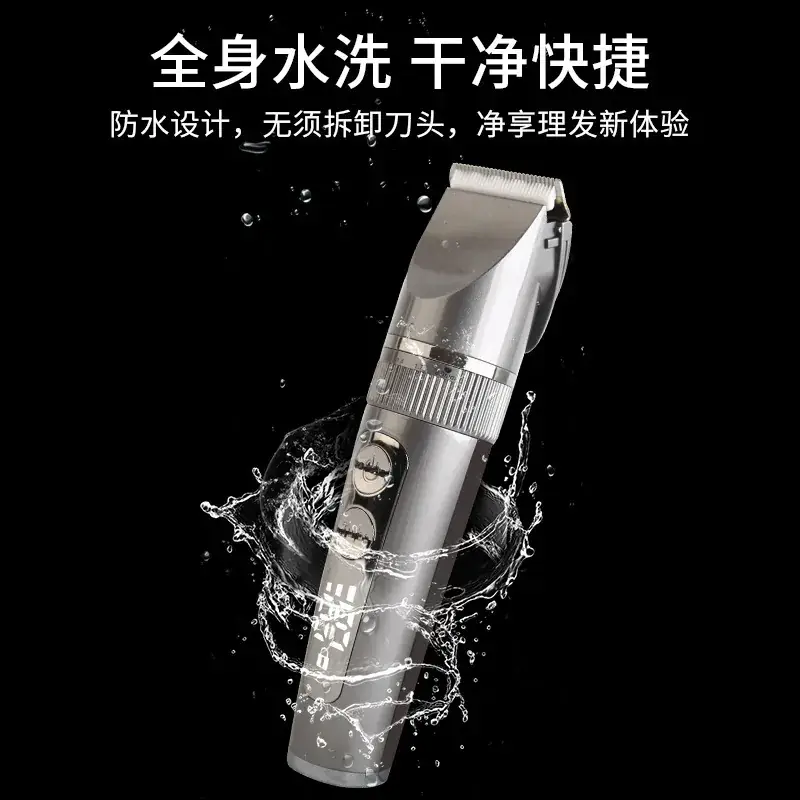 Professional Electric Hair Clipper with 6 Attachments - Image 6