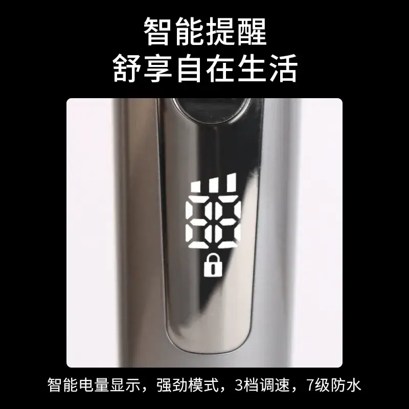 Professional Electric Hair Clipper with 6 Attachments - Image 7
