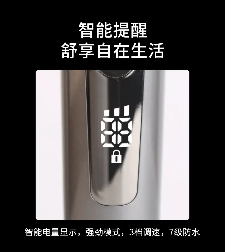 Professional Electric Hair Clipper with 6 Attachments — feature 6
