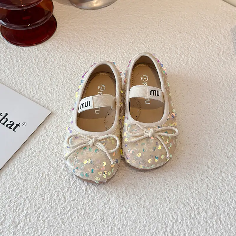 Girls Sequined Princess Shoes Baby Toddler Korean Style — feature 1