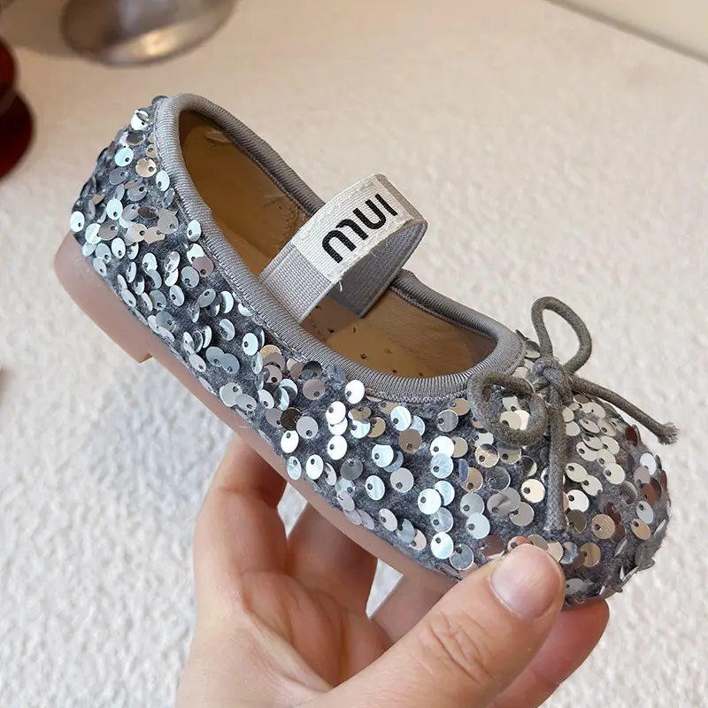 Girls Sequined Princess Shoes Baby Toddler Korean Style — feature 10