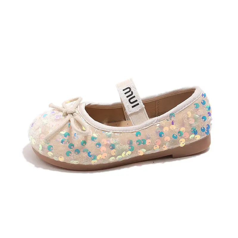 Girls Sequined Princess Shoes Baby Toddler Korean Style — feature 13