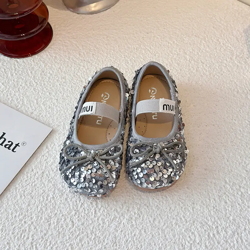 Girls Sequined Princess Shoes Baby Toddler Korean Style — feature 2