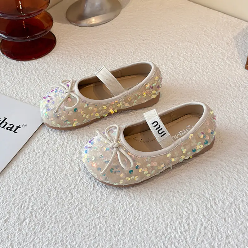 Girls Sequined Princess Shoes Baby Toddler Korean Style — feature 4