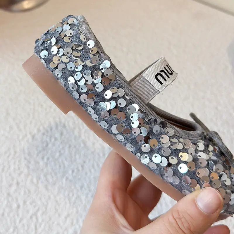 Girls Sequined Princess Shoes Baby Toddler Korean Style — feature 8