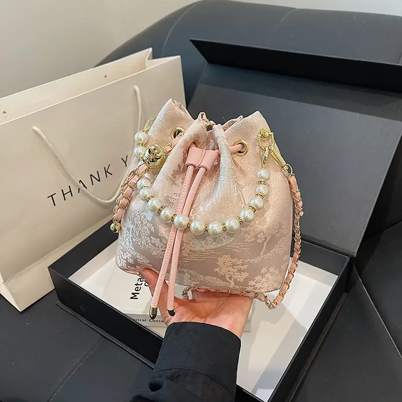 New Beaded National Style Bucket Bag Women - Image 6