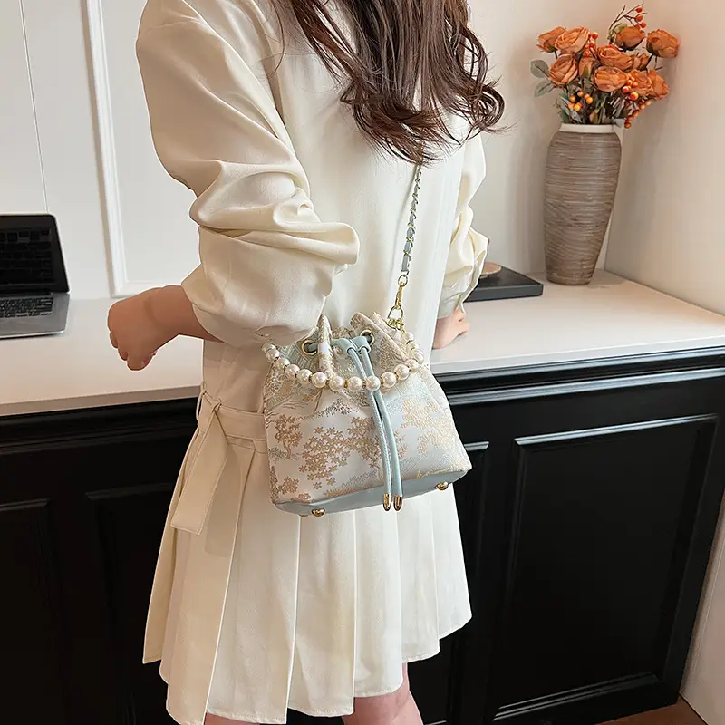 New Beaded National Style Bucket Bag Women - Image 8