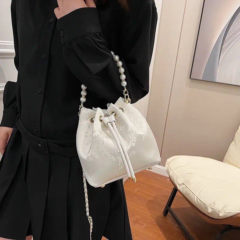 New Beaded National Style Bucket Bag Women - Image 9
