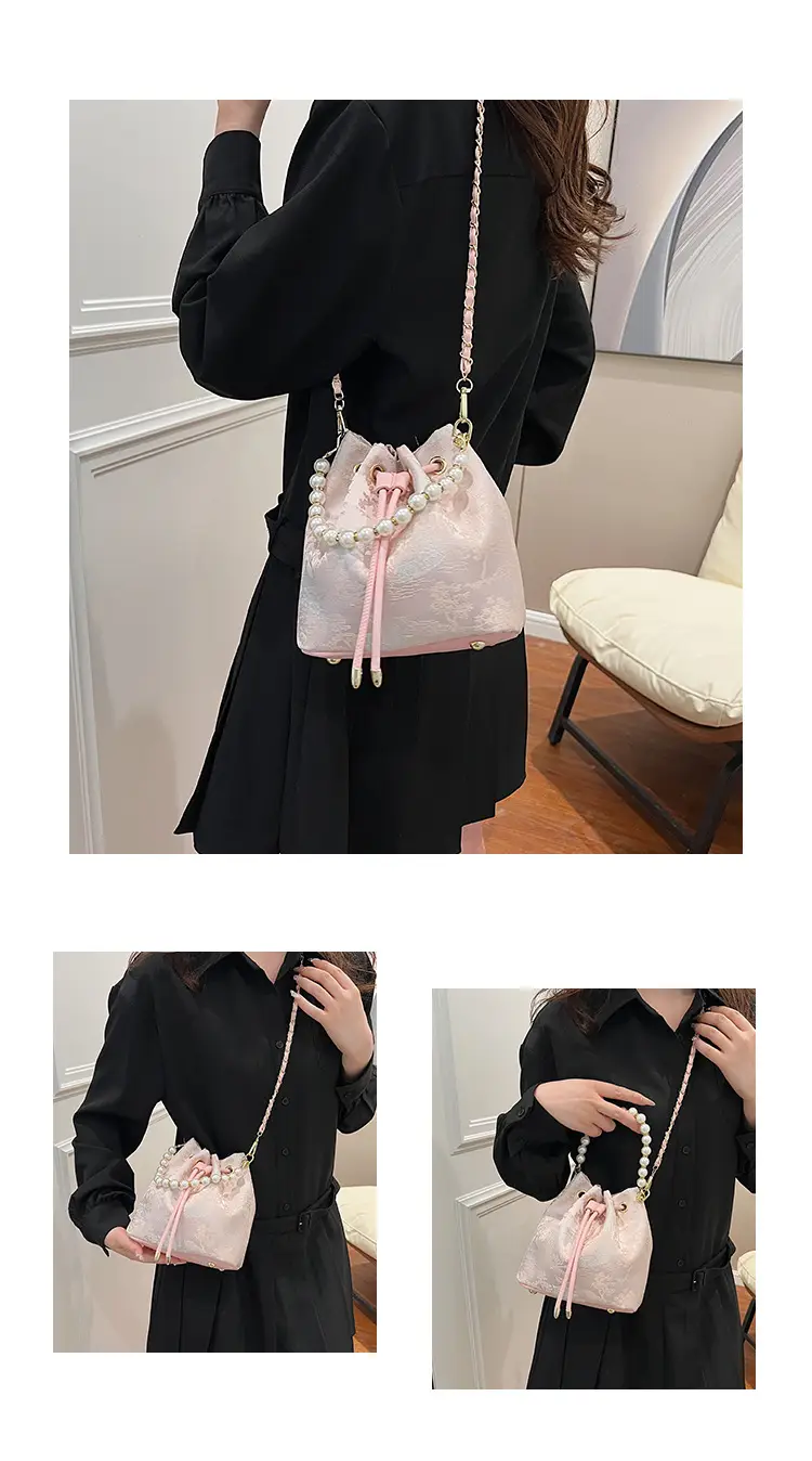 New Beaded National Style Bucket Bag Women — feature 16