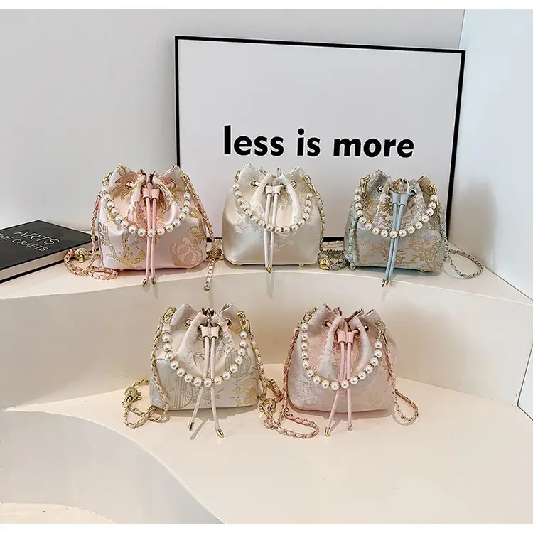 New Beaded National Style Bucket Bag Women — feature 17