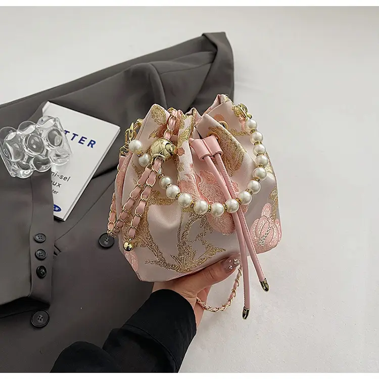 New Beaded National Style Bucket Bag Women — feature 18