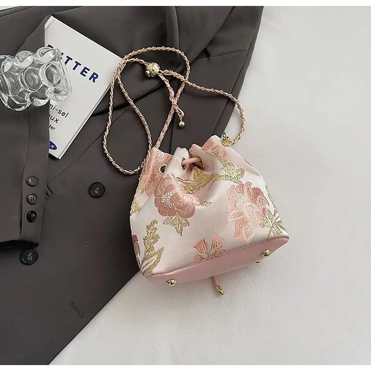 New Beaded National Style Bucket Bag Women — feature 19
