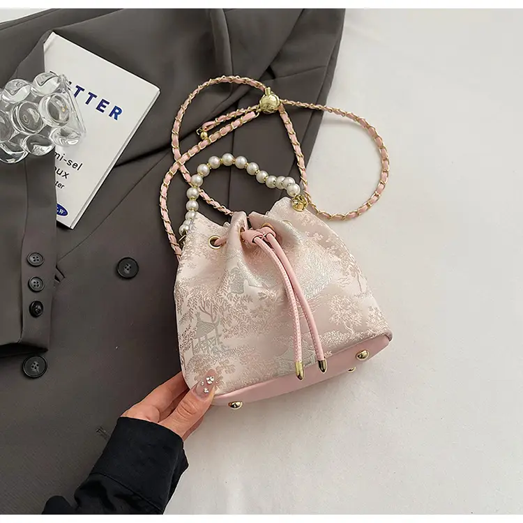 New Beaded National Style Bucket Bag Women — feature 23