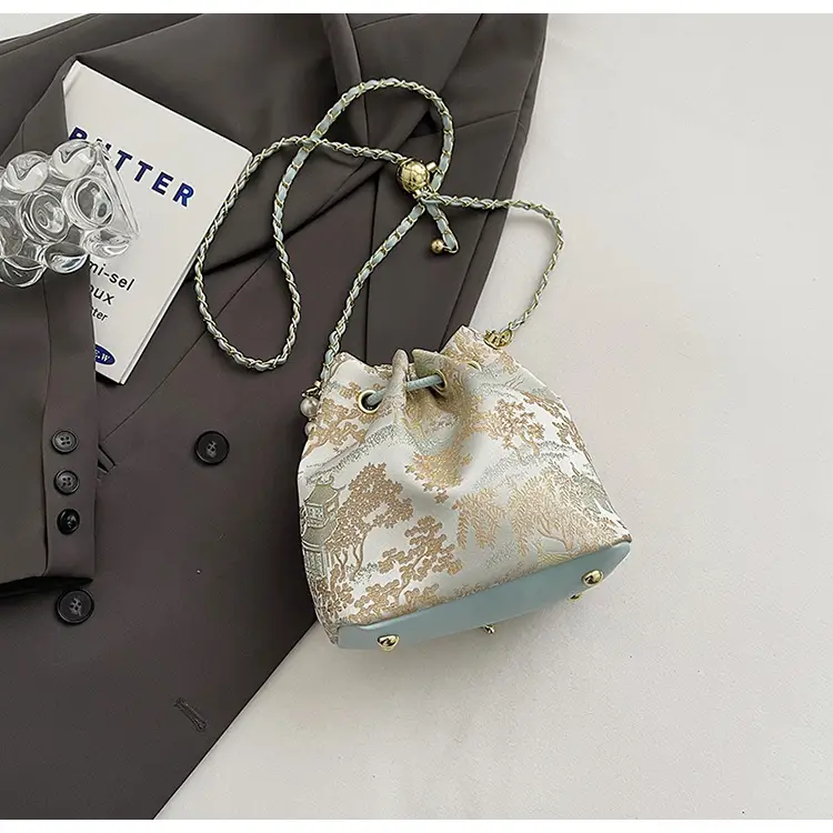 New Beaded National Style Bucket Bag Women — feature 27