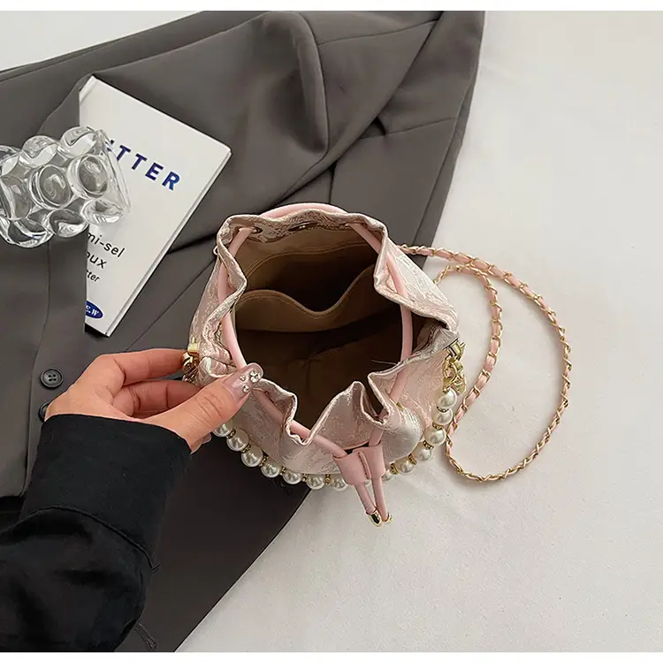 New Beaded National Style Bucket Bag Women — feature 28