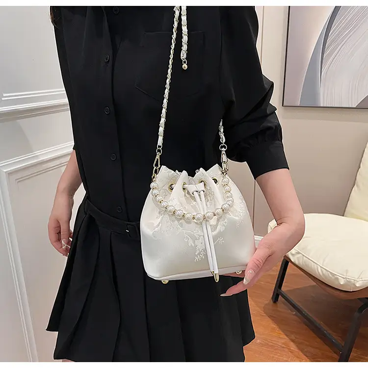 New Beaded National Style Bucket Bag Women — feature 38