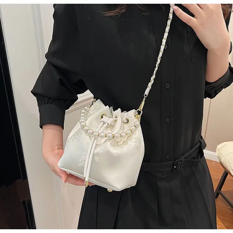 New Beaded National Style Bucket Bag Women — feature 39