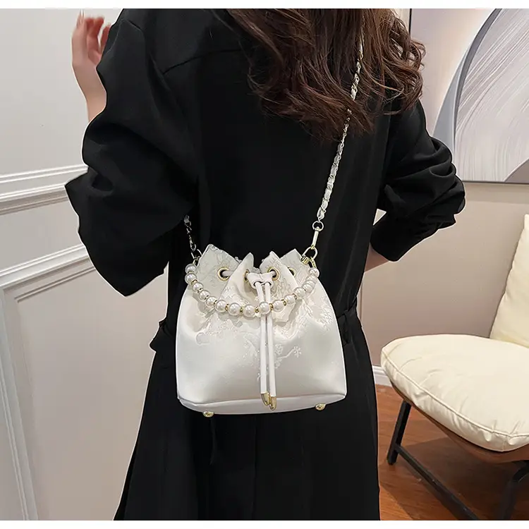 New Beaded National Style Bucket Bag Women — feature 40