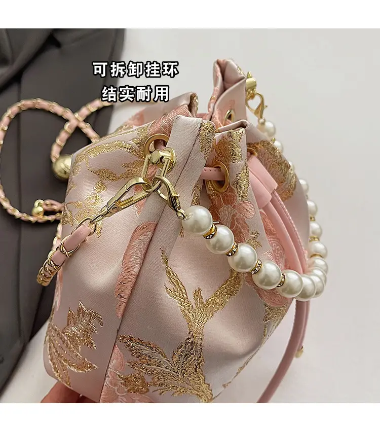 New Beaded National Style Bucket Bag Women — feature 6