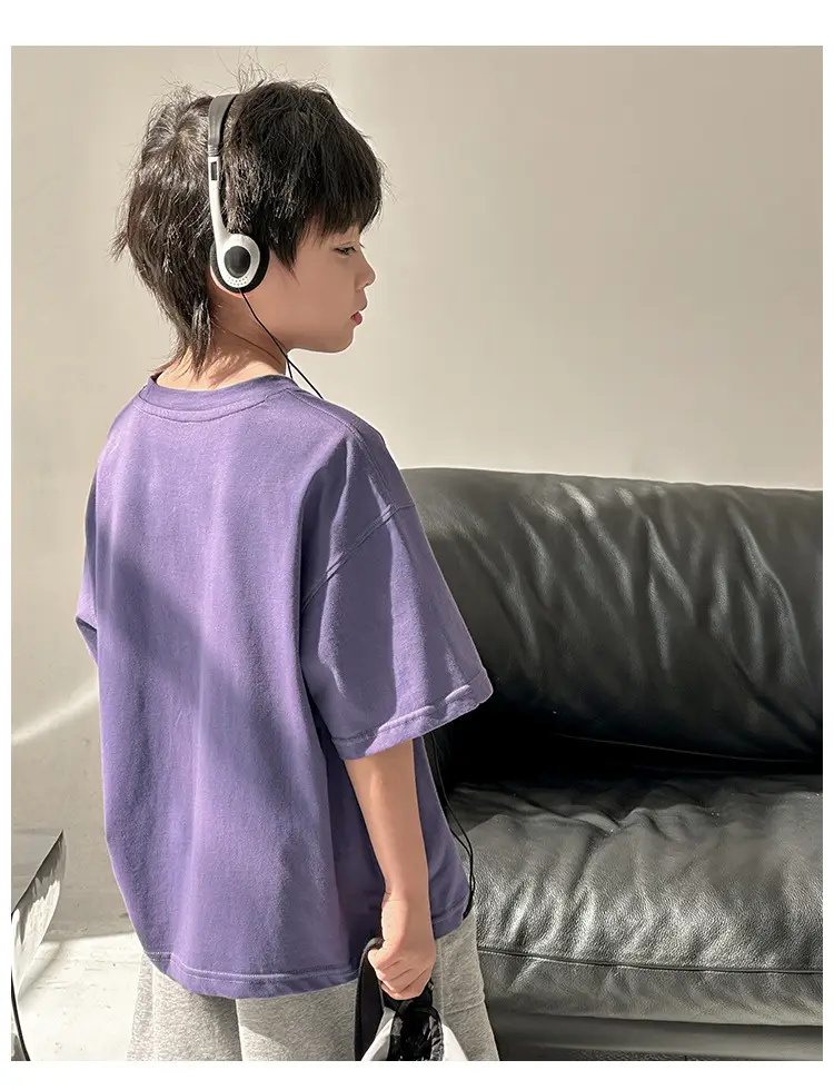 Summer Cotton T-Shirt for Boys 2026 New Style — feature 13