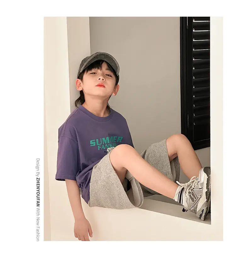 Summer Cotton T-Shirt for Boys 2026 New Style — feature 18