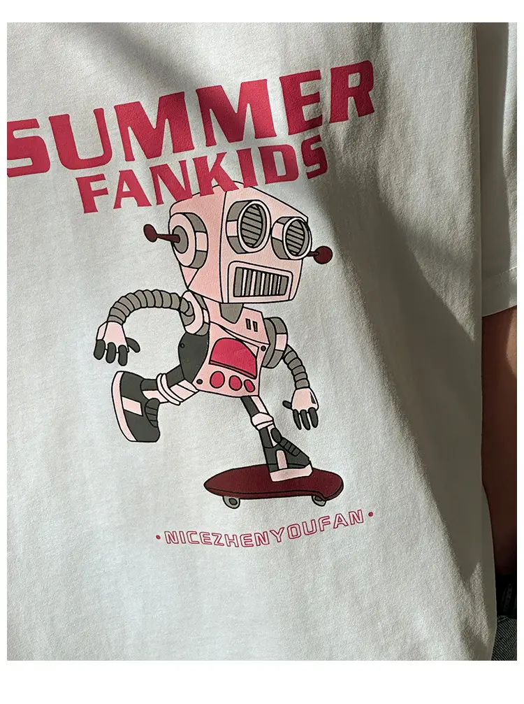 Summer Cotton T-Shirt for Boys 2026 New Style — feature 23