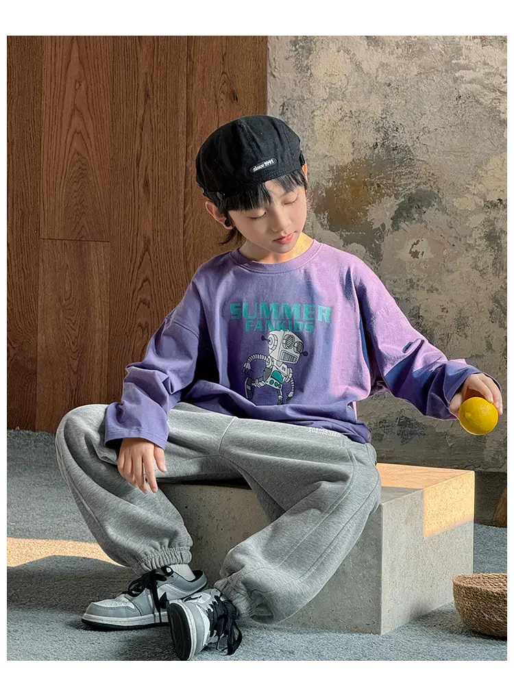 Summer Cotton T-Shirt for Boys 2026 New Style — feature 31
