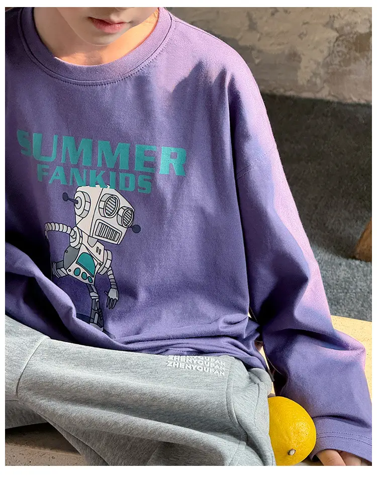 Summer Cotton T-Shirt for Boys 2026 New Style — feature 33