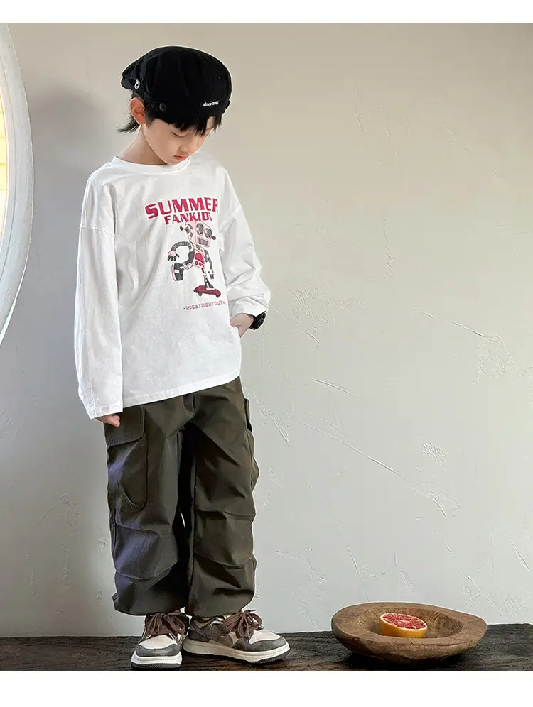 Summer Cotton T-Shirt for Boys 2026 New Style — feature 39