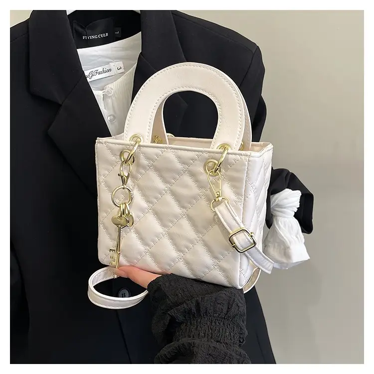 2025 Korean Style Quilted Embroidery Bags for Women - Image 2