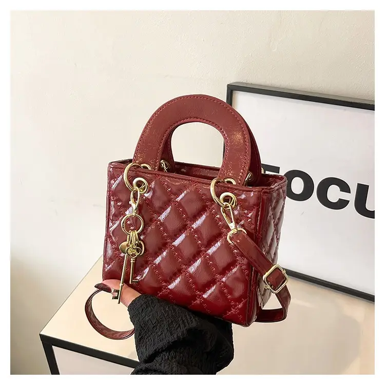 2025 Korean Style Quilted Embroidery Bags for Women - Image 3