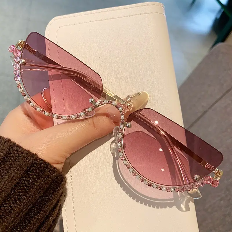 2025 Fashion Sunglasses Polygonal Cat-Eye Anti-UV Women - Image 10