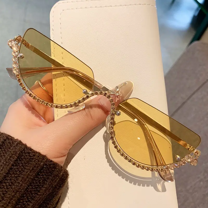 2025 Fashion Sunglasses Polygonal Cat-Eye Anti-UV Women - Image 12