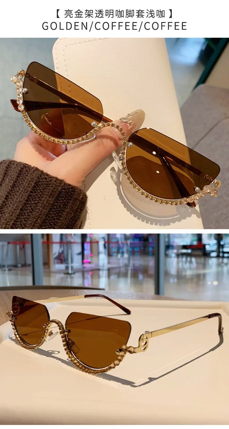 2025 Fashion Sunglasses Polygonal Cat-Eye Anti-UV Women — feature 15