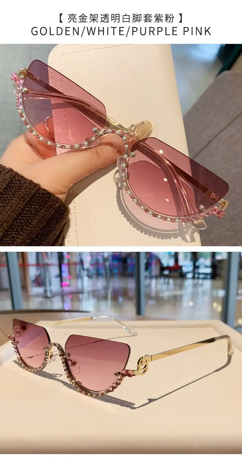 2025 Fashion Sunglasses Polygonal Cat-Eye Anti-UV Women — feature 18