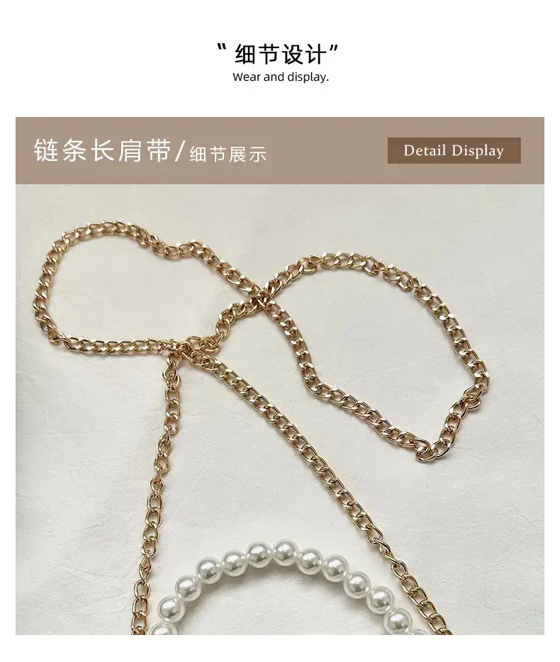 Sweet Butterfly Chain Bag for Women Blue Pearl — feature 7