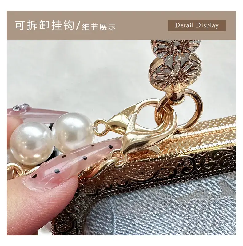Sweet Butterfly Chain Bag for Women Blue Pearl — feature 9