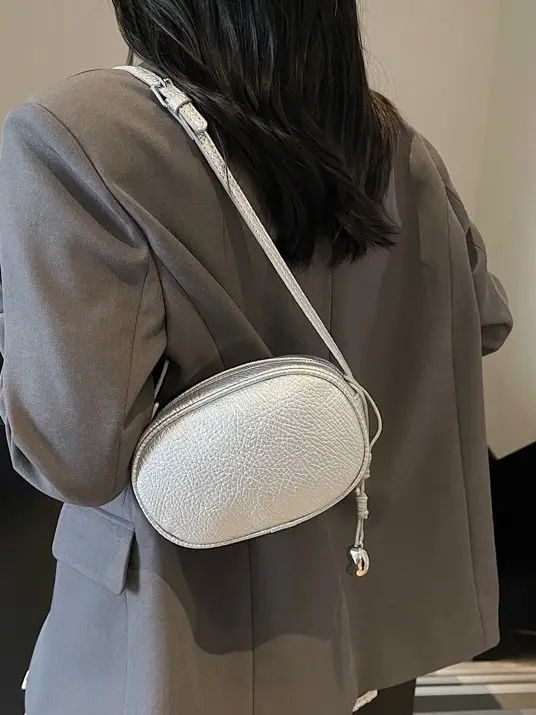 Women's Tan Leather Shoulder Crossbody Bag 2025