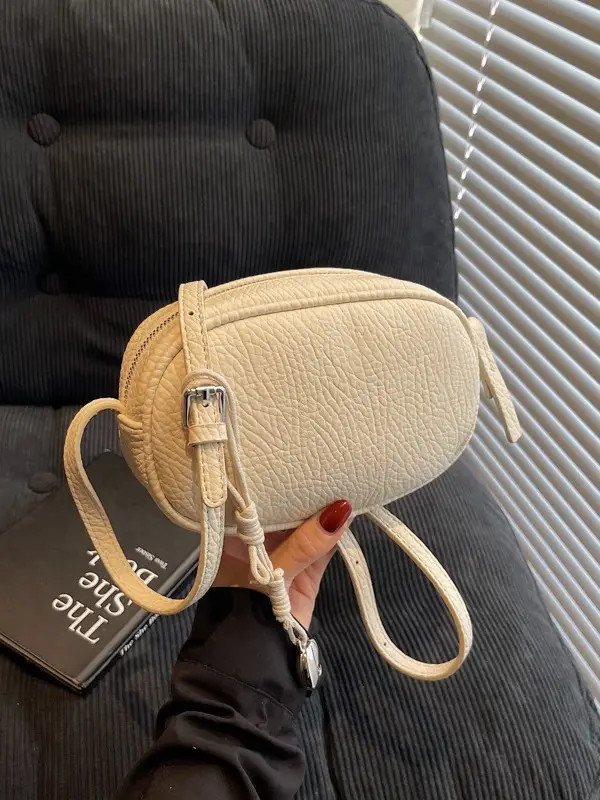 Women's Tan Leather Shoulder Crossbody Bag 2025