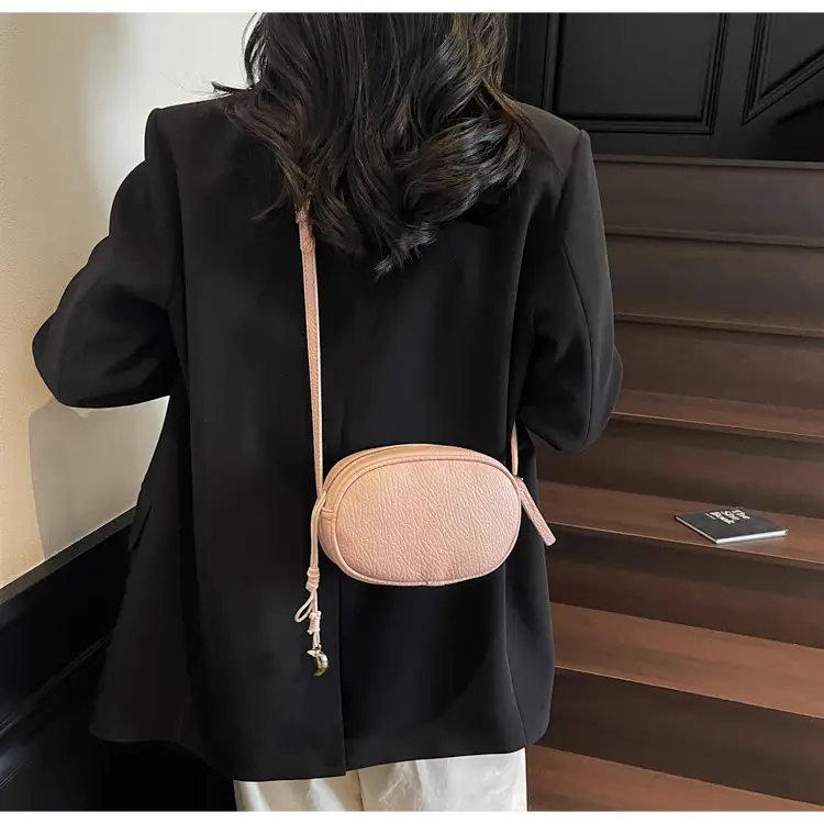 Women's Tan Leather Shoulder Crossbody Bag 2025 — feature 11
