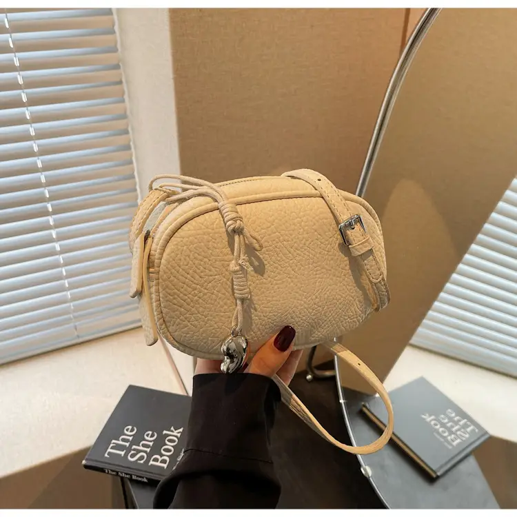 Women's Tan Leather Shoulder Crossbody Bag 2025 — feature 33