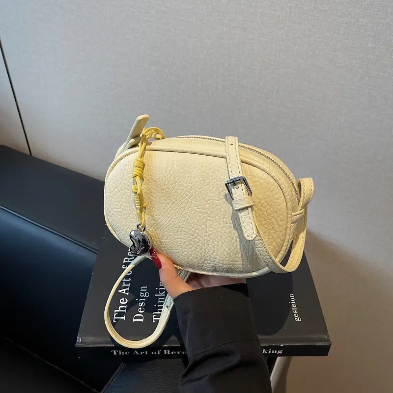 Women's Tan Leather Shoulder Crossbody Bag 2025
