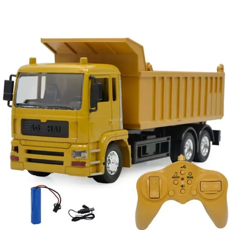 Remote Control Large Wireless Electric Excavator Alloy Children's Car Excavator Wholesale Alloy Remote Control Car