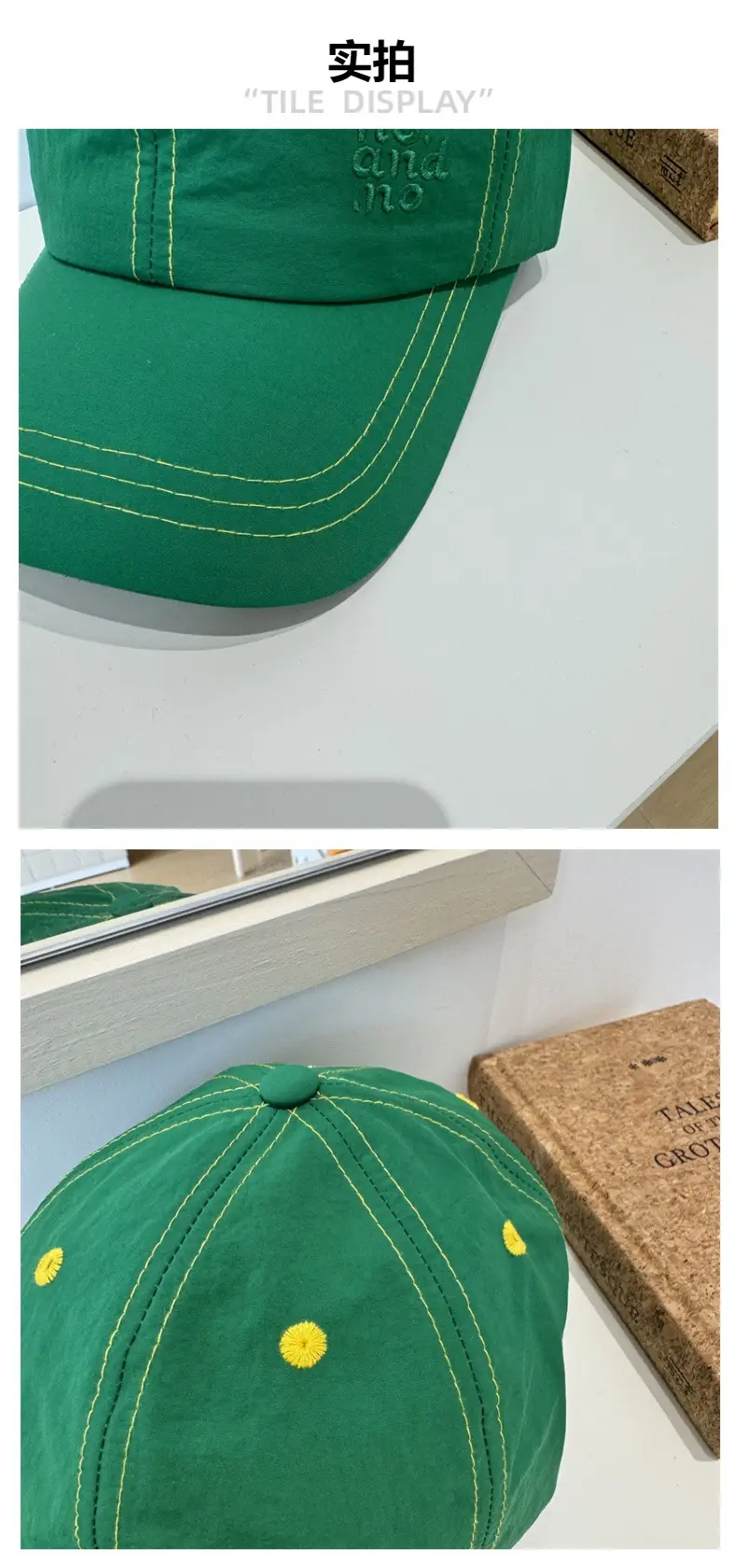 Women Baseball Cap Light Blue Sun Protection 10&15 — feature 4