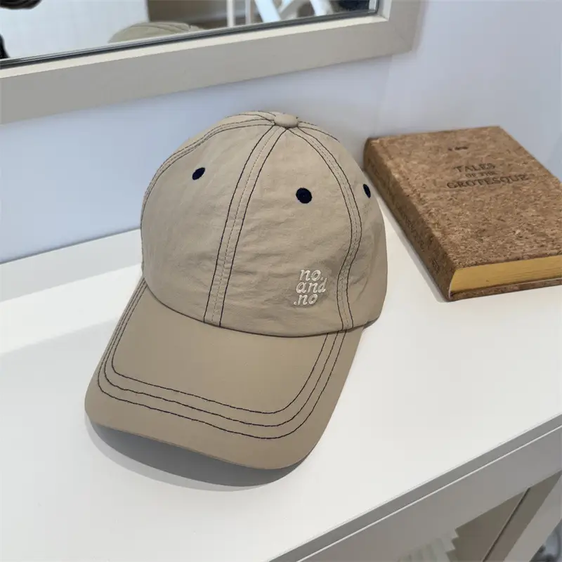 Women Baseball Cap Light Blue Sun Protection 10&15