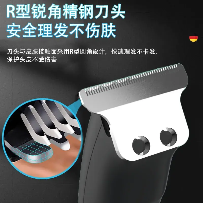 Factory Cross-Border Electric Hair Clipper with 5 Blades - Image 7
