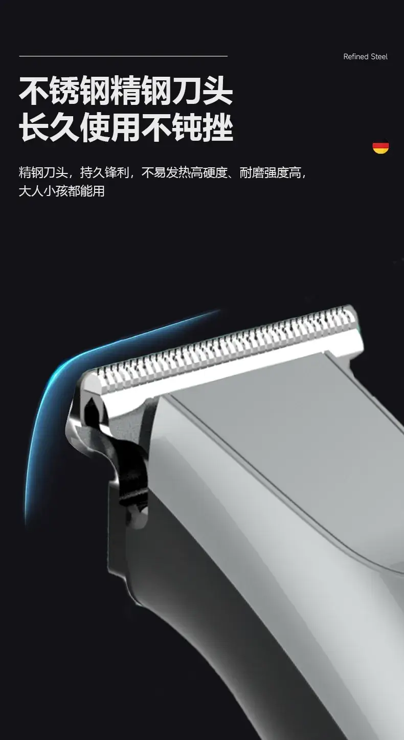 Factory Cross-Border Electric Hair Clipper with 5 Blades — feature 6