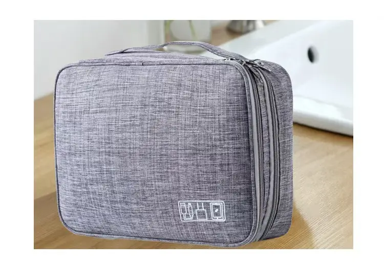 Digital Storage Organizer Bag Charger Multi-Functional Accessories Data Cable Technology Sense Digital Storage Bag Computer Cable — feature 11